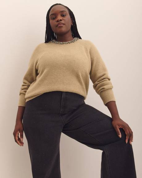 Jewel Crewneck Sweater