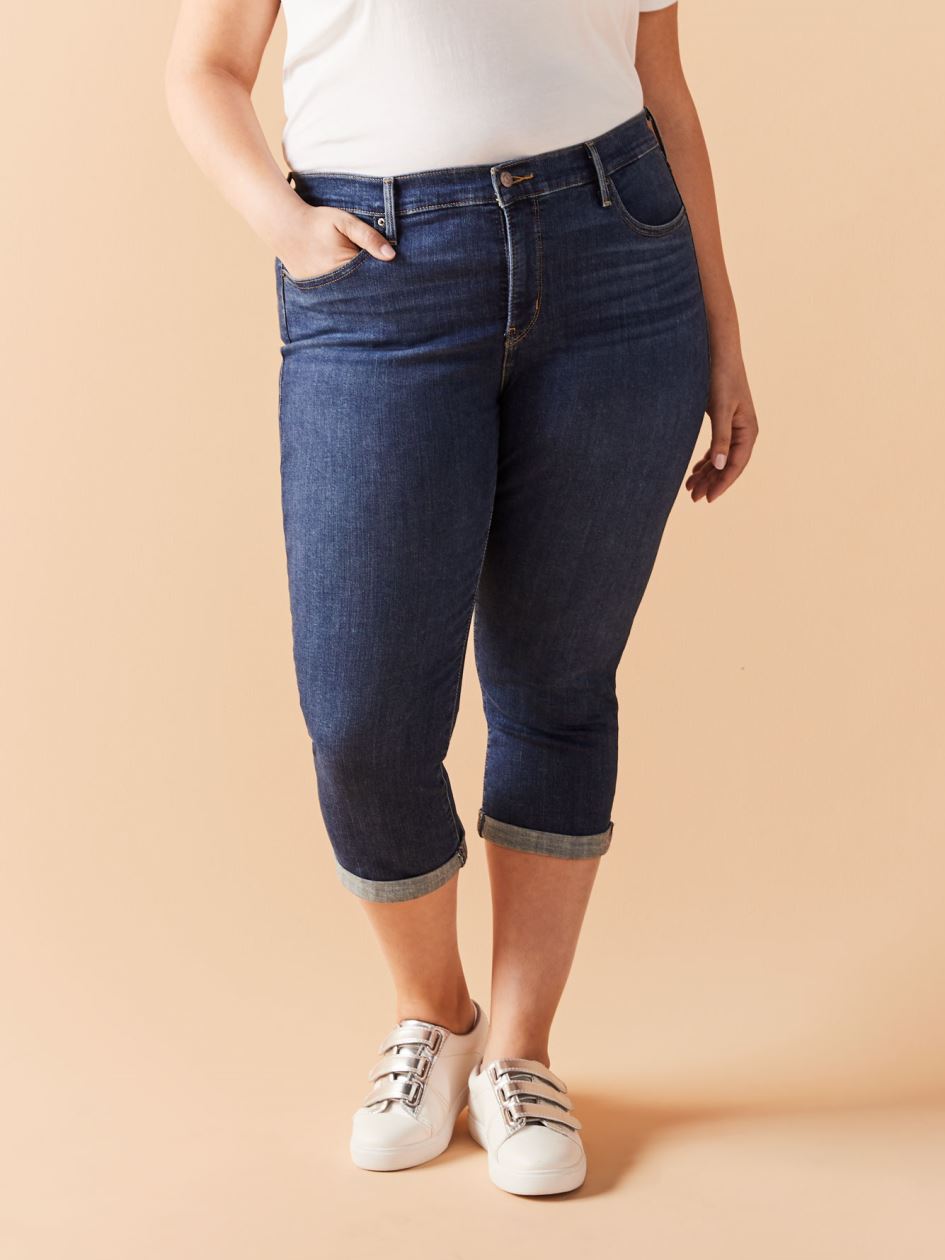levi capris jeans