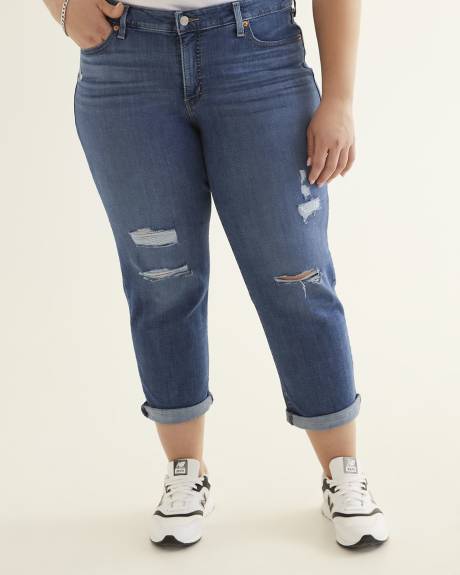 Jean boyfriend, délavé bleu indigo - Levi's