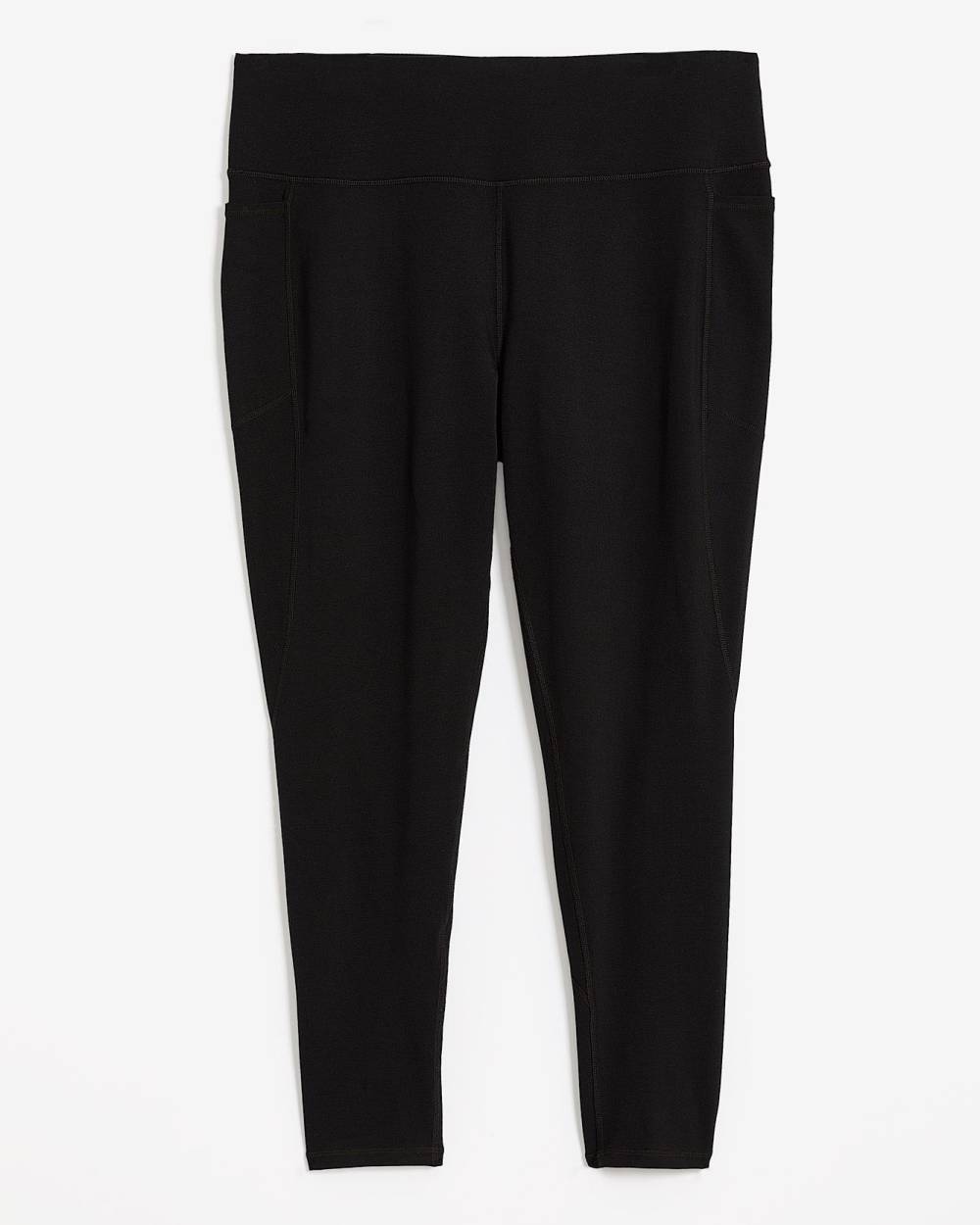 Basic Cotton Legging With Pockets - Active Zone