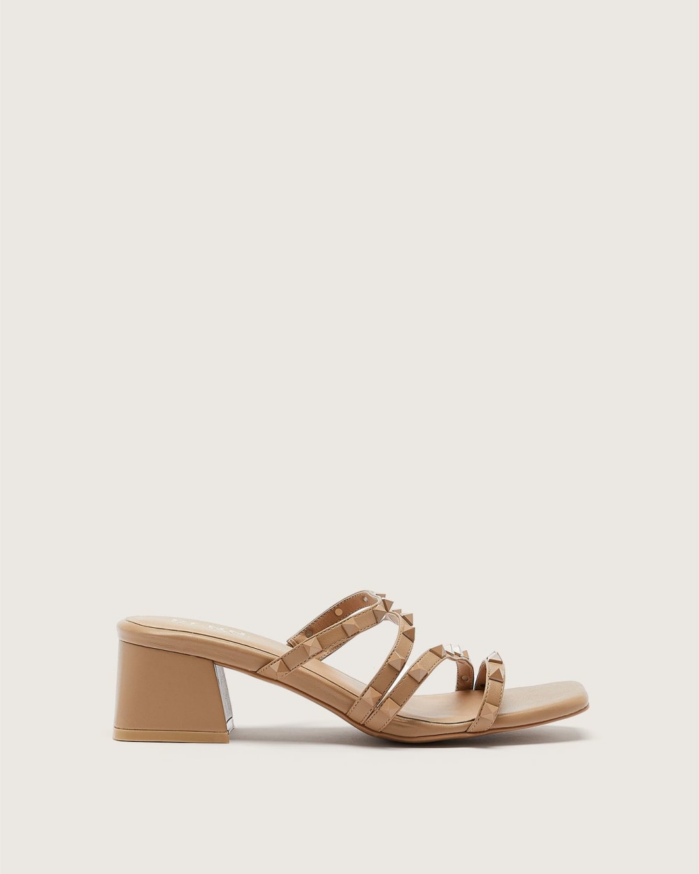 Extra-Wide Width, Strappy Heel Sandal with Studs