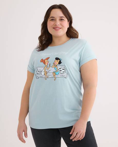 License Tee with The Flintstones Print - PENN. Essentials