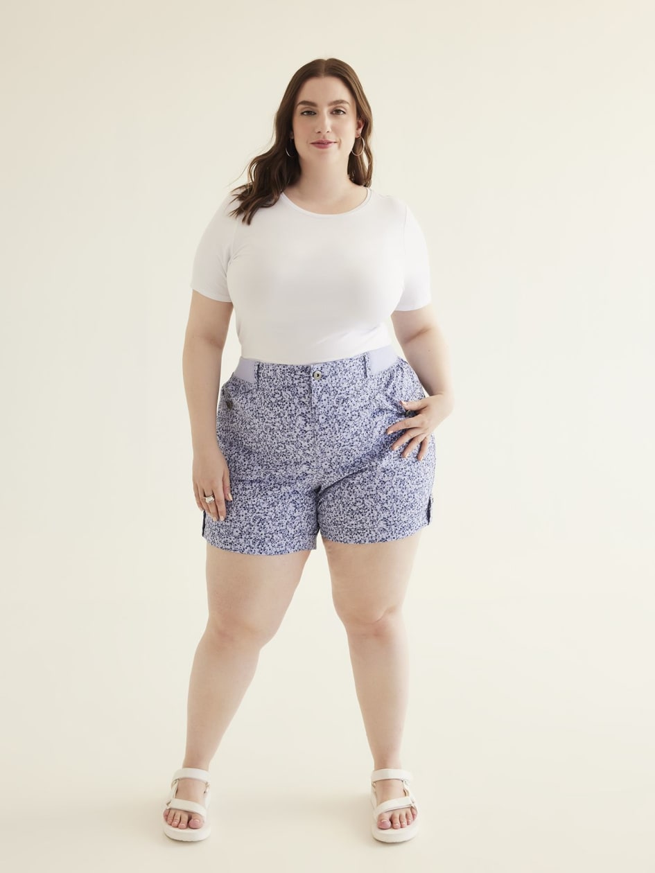 Buy Cotton Spandex Shorts For Women Plus Size online
