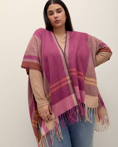 Colourful Plaid Light Cape