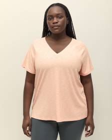 V-Neck Short Sleeve T-Shirt - Active Zone