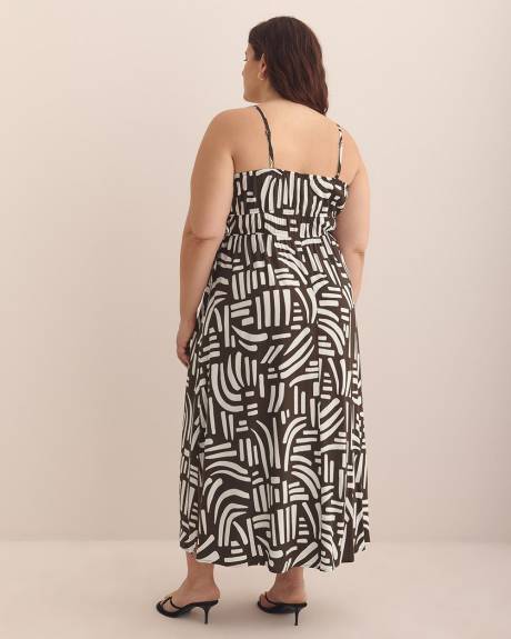 Responsible, Sweetheart Maxidress with Decorative Bows