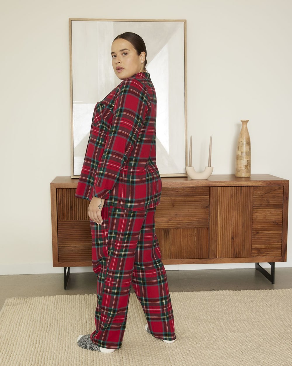Plaid Flannel Pyjama Set - ti Voglio