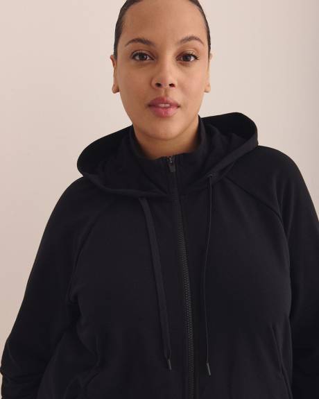 Long-Sleeve Hooded Zip Jacket - Active Zone