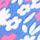 Dazzling Blue Printed
