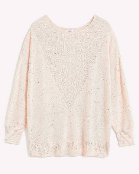 Pull décontracté en mélange de cachemire