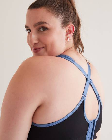 Colourblock Underwire Sports Bra, G-H Cups - Active Zone