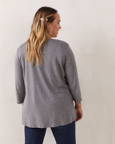 Girlfriend Fit Crew Neck Top - In Every Story