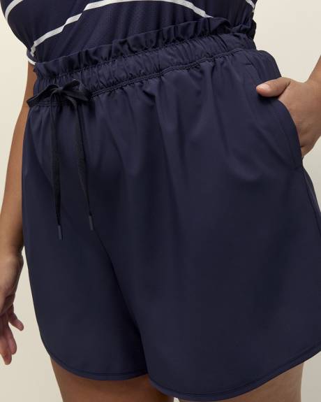 Responsible, Stretch High-Rise Paperbag Short - Active Zone