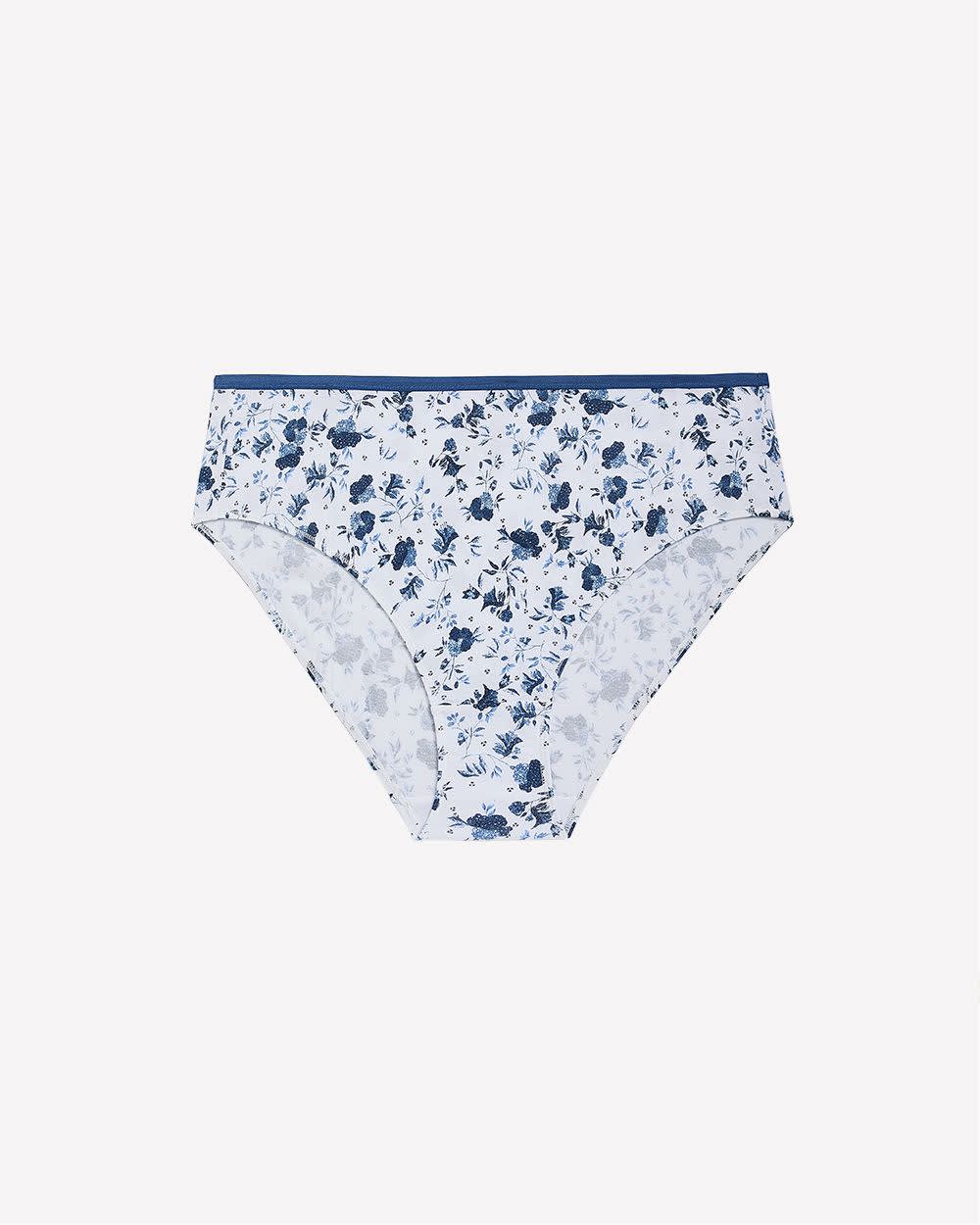 Culotte échancrée à motif avec élastique scintillant - ti Voglio
