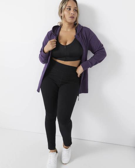 Soutien-gorge sport sans armature à maintien moyen, doublure en mesh - Active Zone