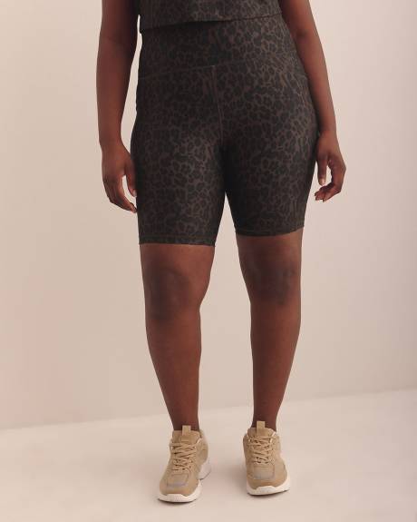 Responsible, Printed Bike Shorts with Pockets - Active Zone