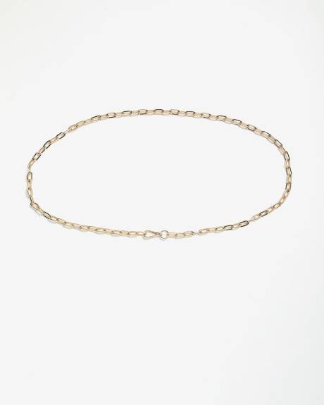 Metallic Chain Belt