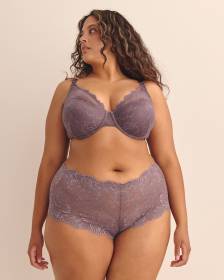 Lace Balconette Padded Bra - Déesses Collection