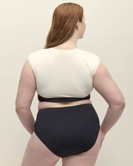 Cap Sleeve Bikini Top - Bleu by Rod Beattie