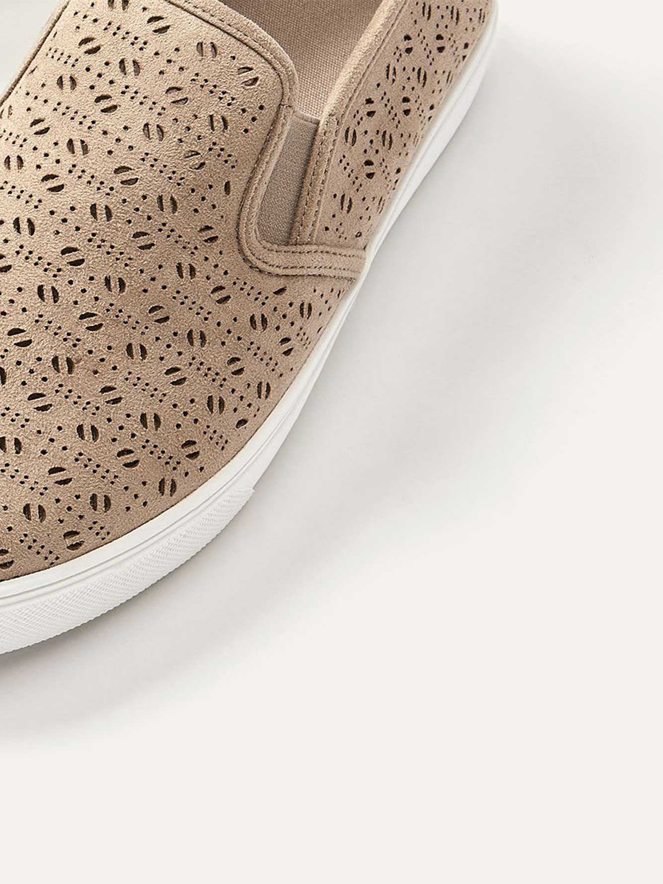 Wide Laser Cut SlipOn Sneakers Penningtons