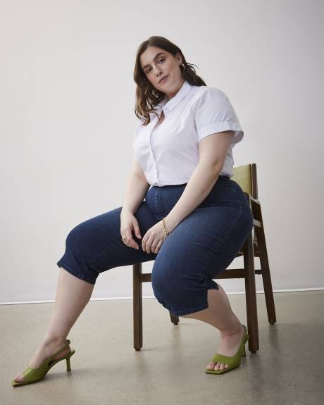 Capri en denim coupe ingénieuse, tissu responsable - d/C Jeans