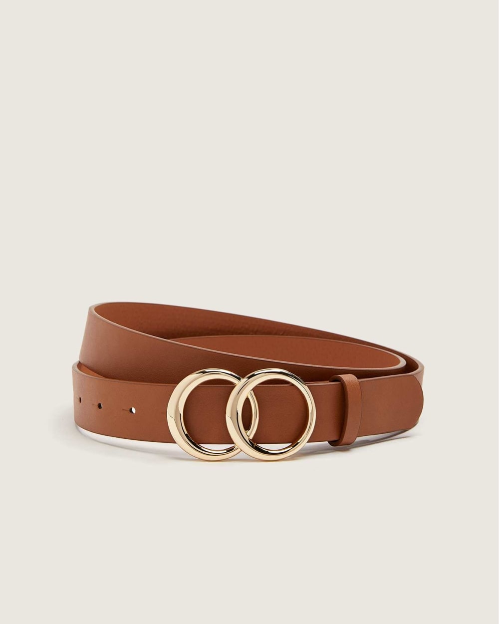 Double Circle Buckle PU Belt In Every Story Penningtons