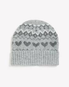 Heart Jacquard Beanie