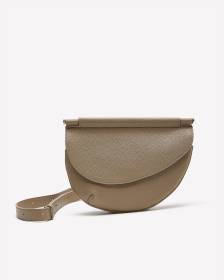 Pebble Uneven Crossbody Flap Bag - Addition Elle