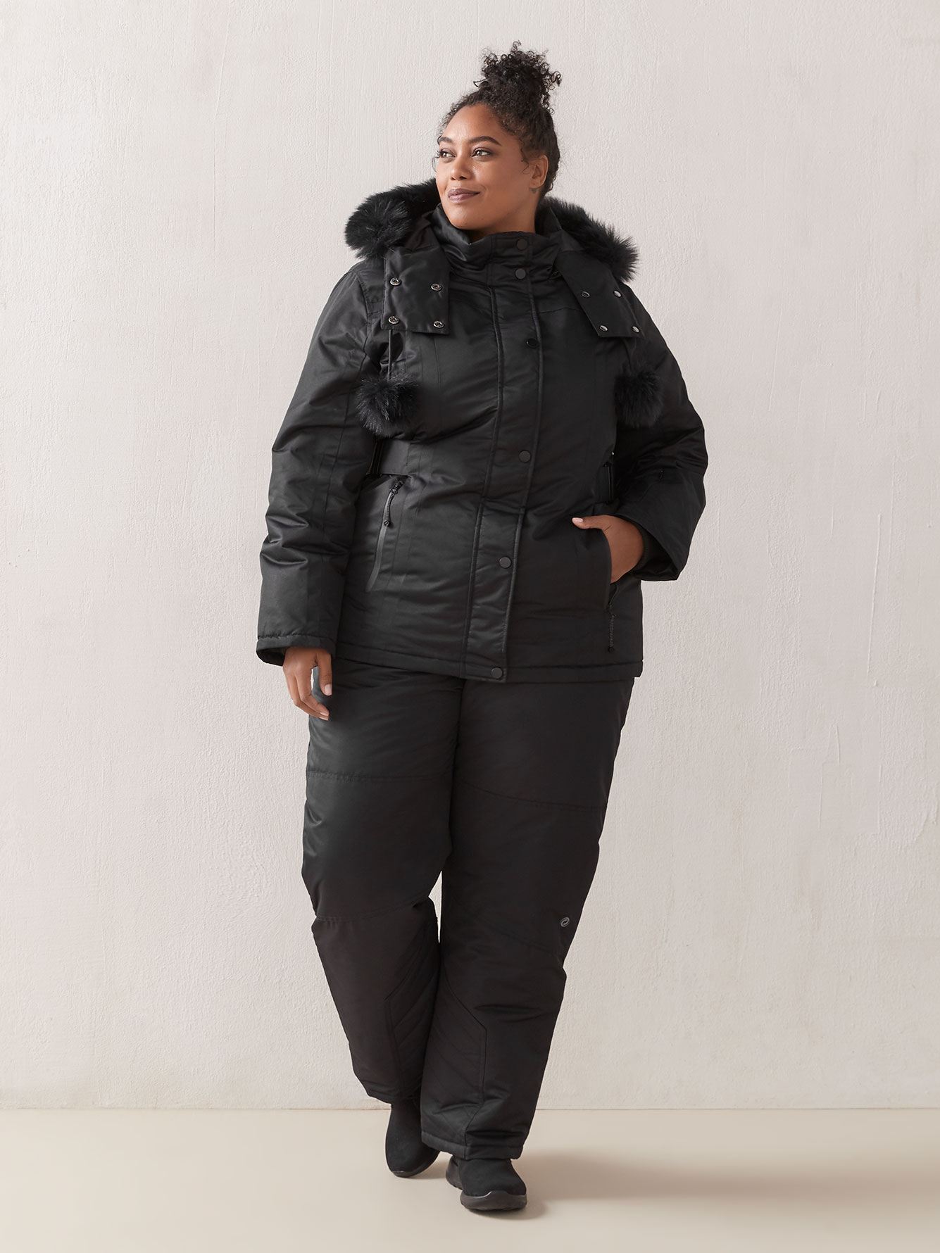 Solid Ski Pant with Storm Cuffs ActiveZone Penningtons