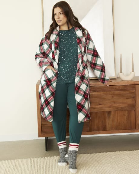Cotton Pyjama Set with Jogger Pants - ti Voglio