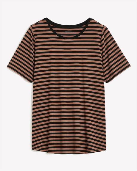 Responsible, Printed Modern-Fit Tee - Addition Elle - PENN. Essentials