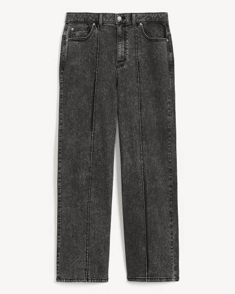 Responsible, Curvy-Fit High-Rise Wide-Leg Jeans, Grey Wash - d/C Jeans