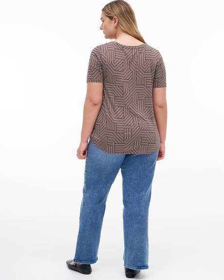 Responsible, Modern-Fit Printed Tee - Addition Elle - PENN. Essentials