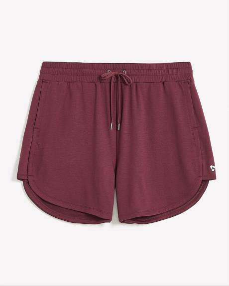 French Terry Shorts with Side Panel - Active Zone