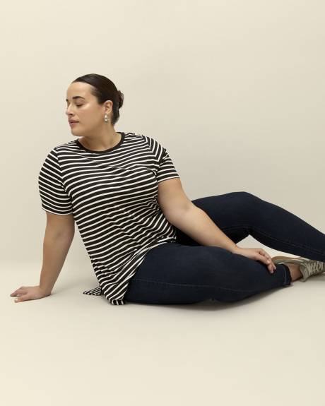 Striped Modern-Fit Tunic - PENN. Essentials