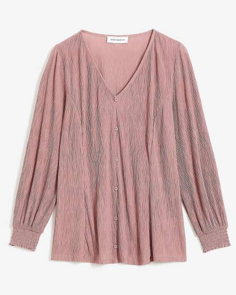Haut avec manches longues bouffantes - Addition Elle