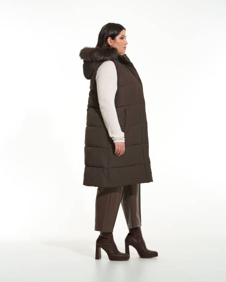 Veste matelassée aux genoux, tissu responsable - Addition Elle