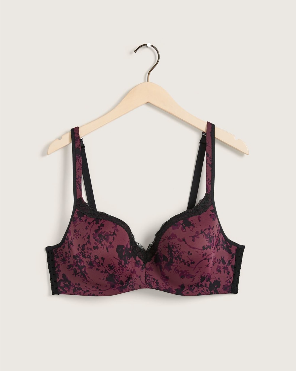 Essential Padded T-Shirt Bra With Lace, G-H Cups - Déesse Collection