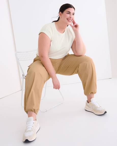 Crystal Pine Ribbed T-Shirt - Columbia