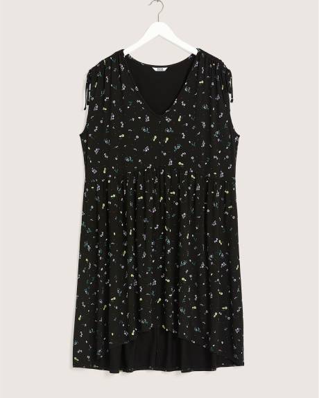 Responsible, Printed Sleeveless Knit Dress