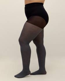50D Charcoal Fashion Tights