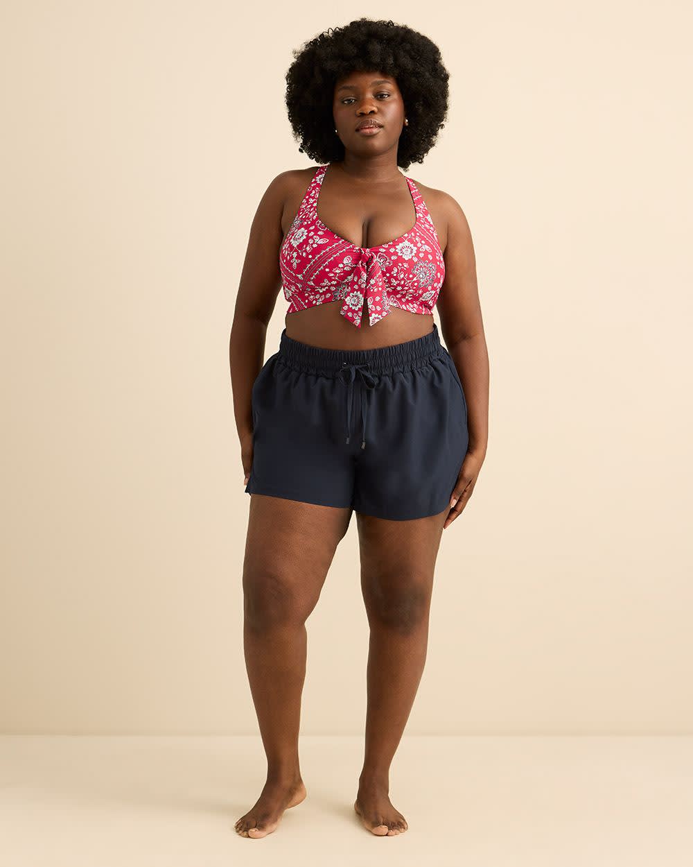 Short de bain extensible