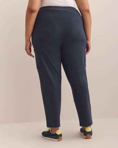 Petite, Cargo Knit City Pant - Active Zone