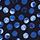Printed Maritime Blue