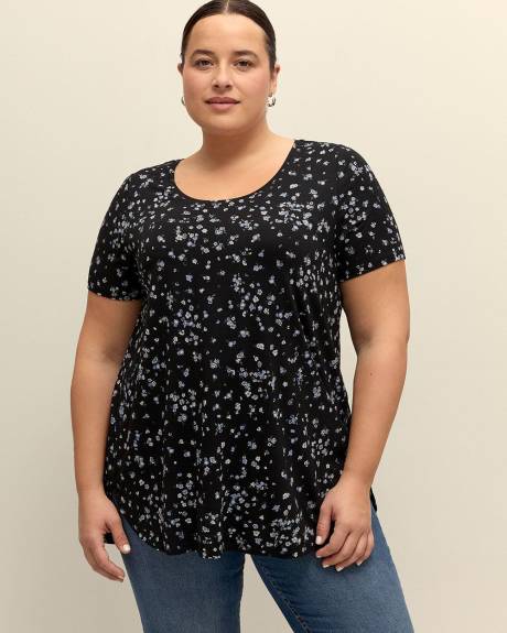 Tunique imprimée, coupe moderne, tissu responsable - Essentiels PENN.