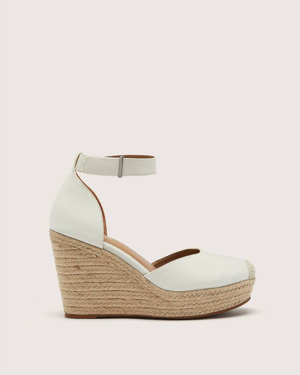 Wedge heel shoes wide width cheap