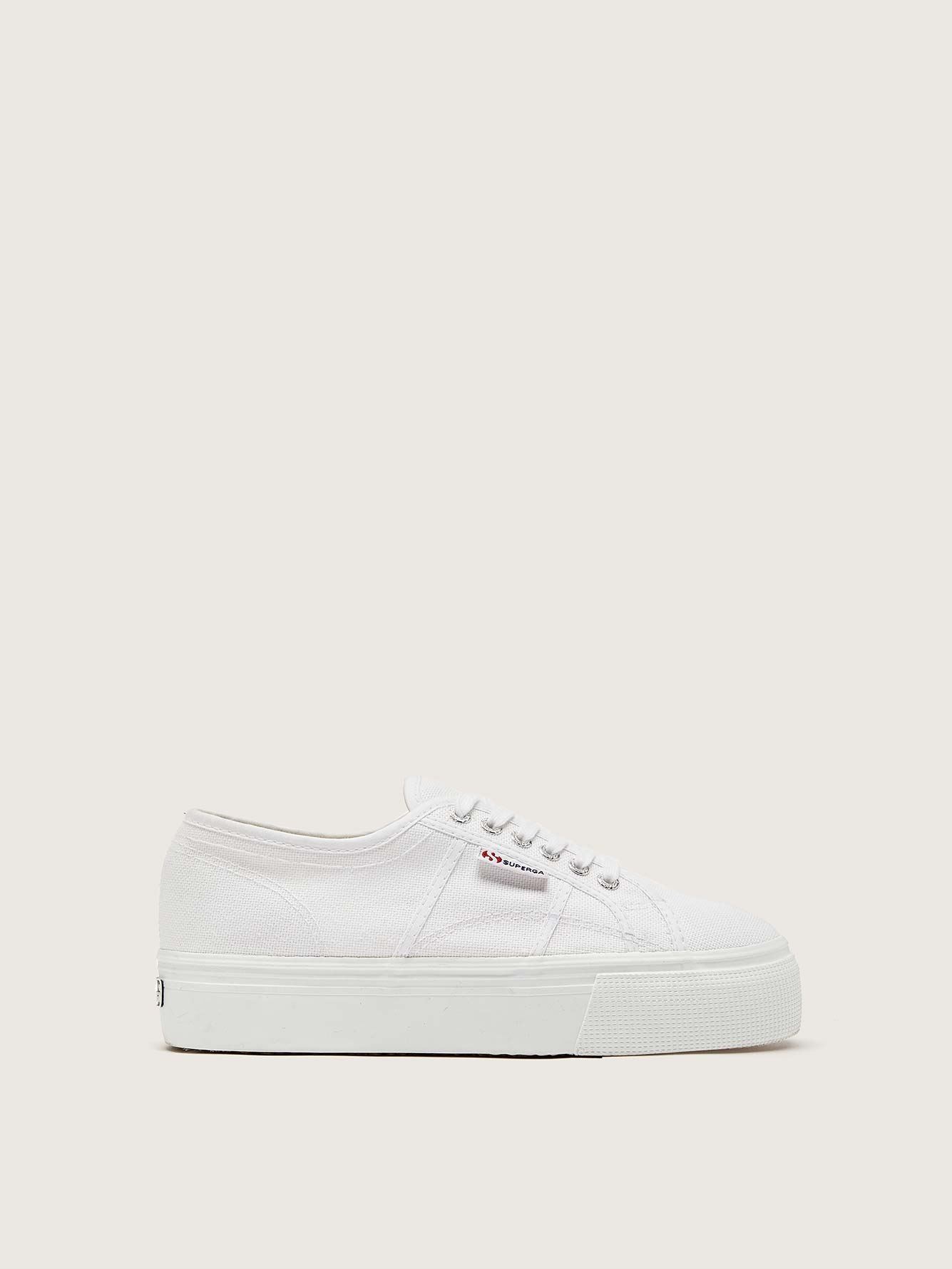 superga canvas platform sneakers