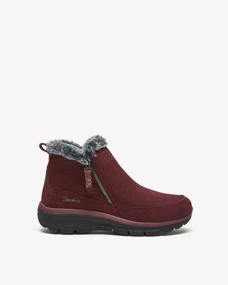 Wide Width, Easy Going Coloured Zipped Bootie - Skechers