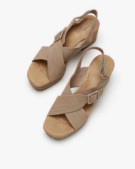 Sandale Nerisa West, pied large - Clarks