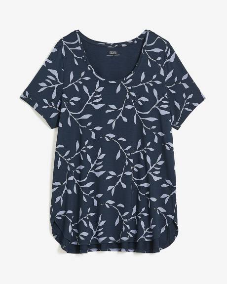 Responsible, Printed Modern-Fit Tunic - PENN. Essentials